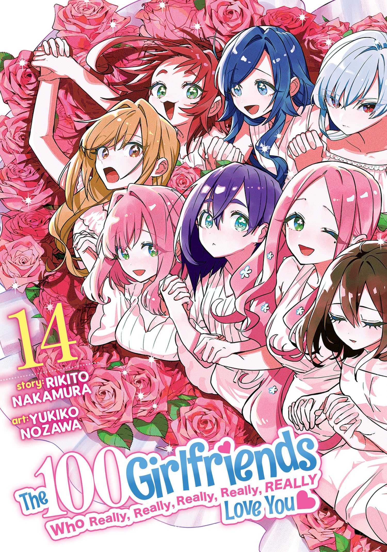 The 100 Girlfriends Who Really, Really, Really, Really, Really Love You Vol. 14 Manga