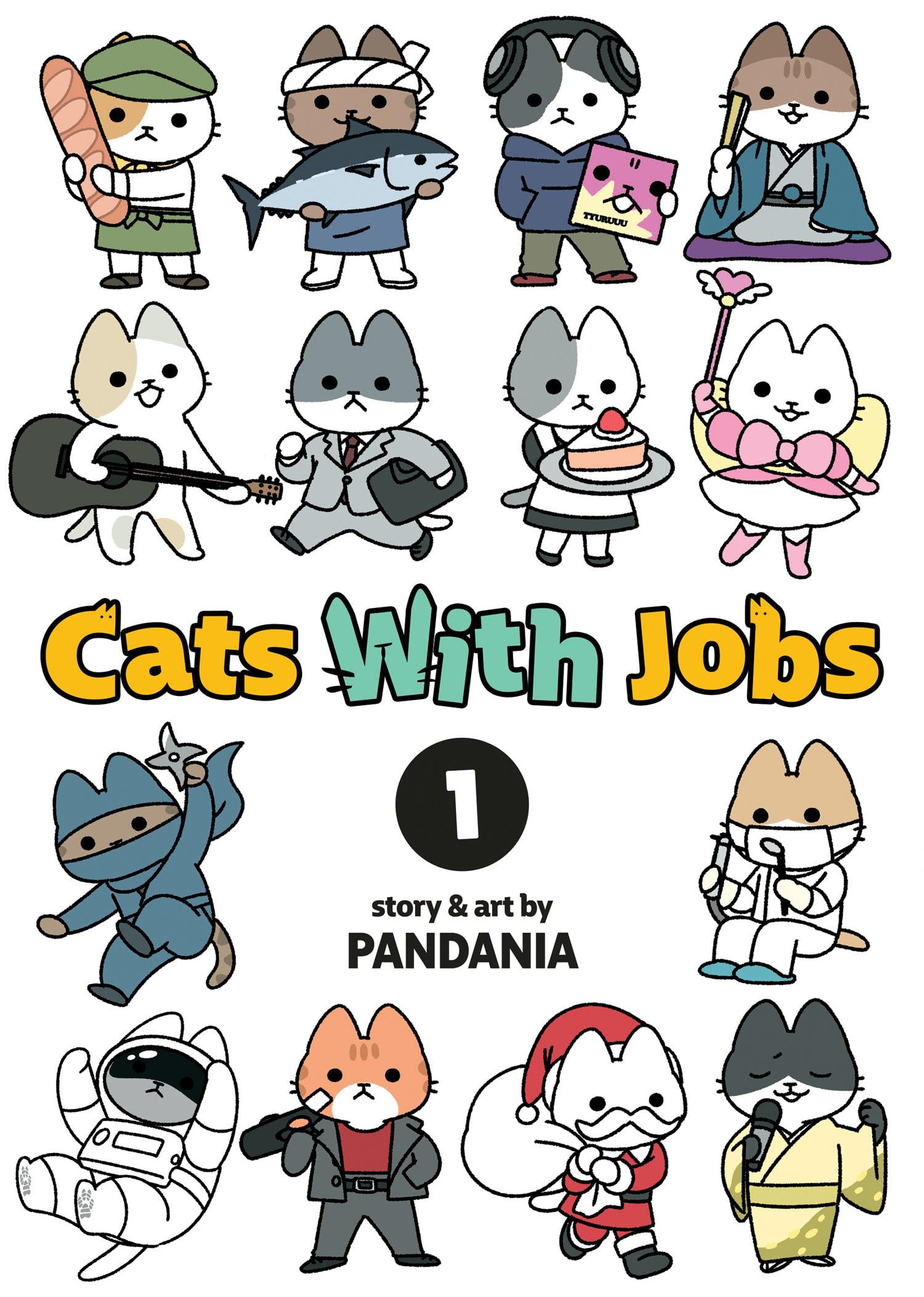 Cats With Jobs Vol. 1 book
