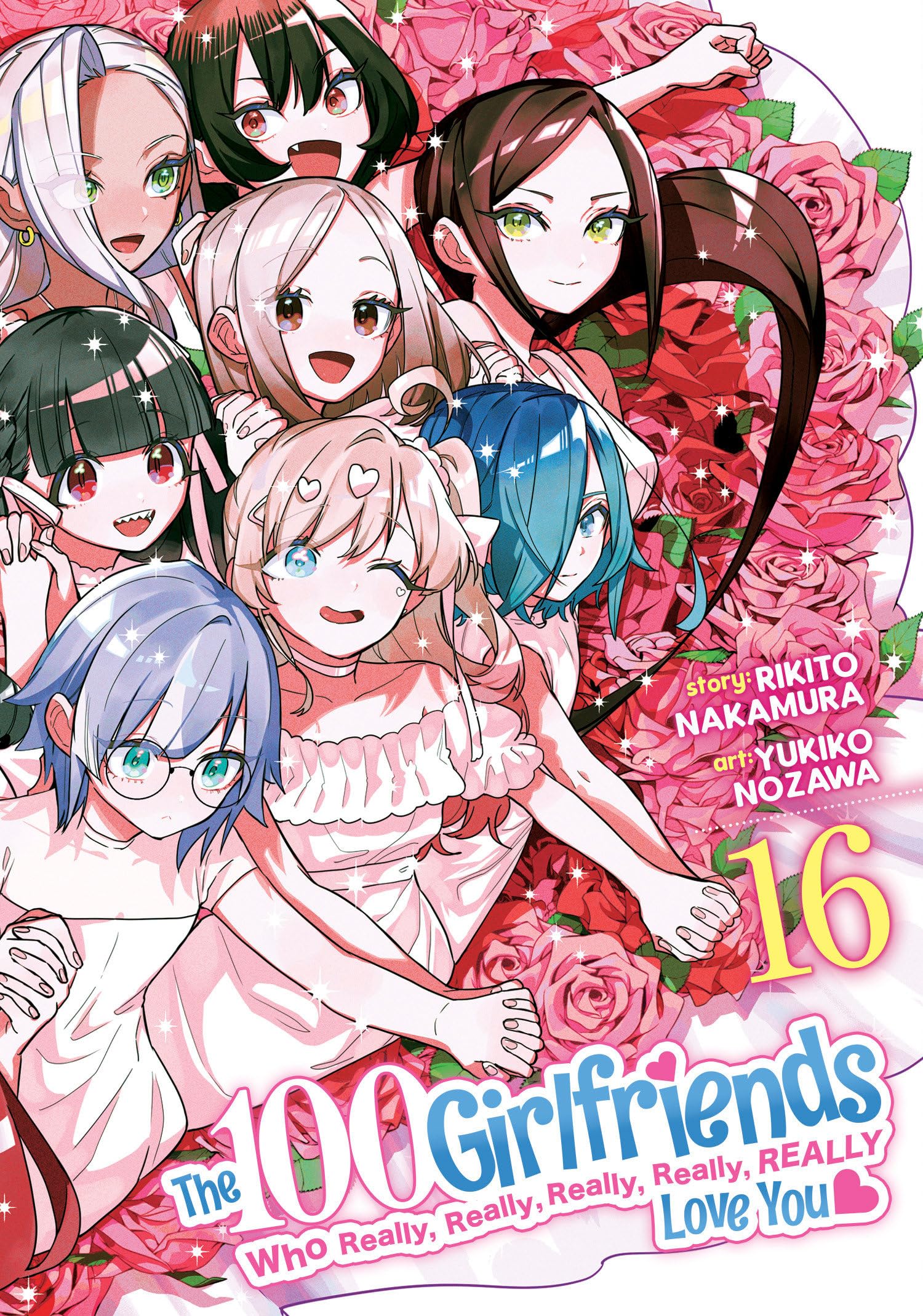 The 100 Girlfriends Who Really, Really, Really, Really, Really Love You Vol. 16 Manga