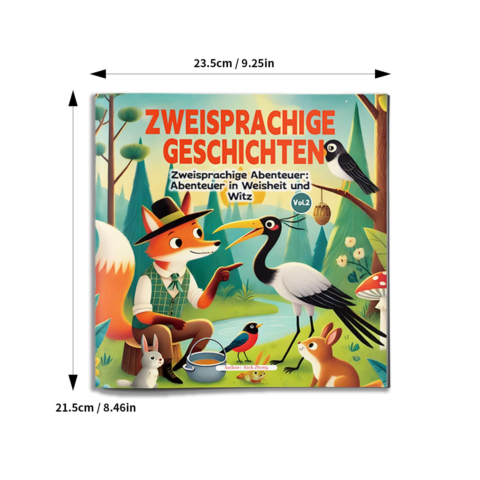Bilingual English-German Storybook for Kids – Fun and Educational Stories to Boost Language Skills and Reading Comprehension Non-fiction