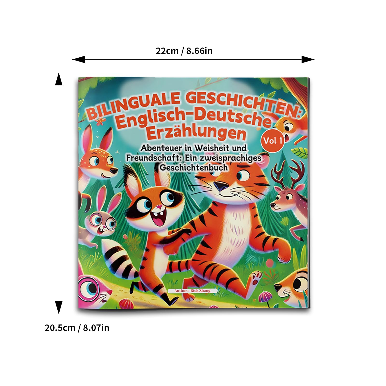 Bilingual English-German Storybook for Kids – Fun and Educational Stories to Boost Language Skills and Reading Comprehension Non-fiction