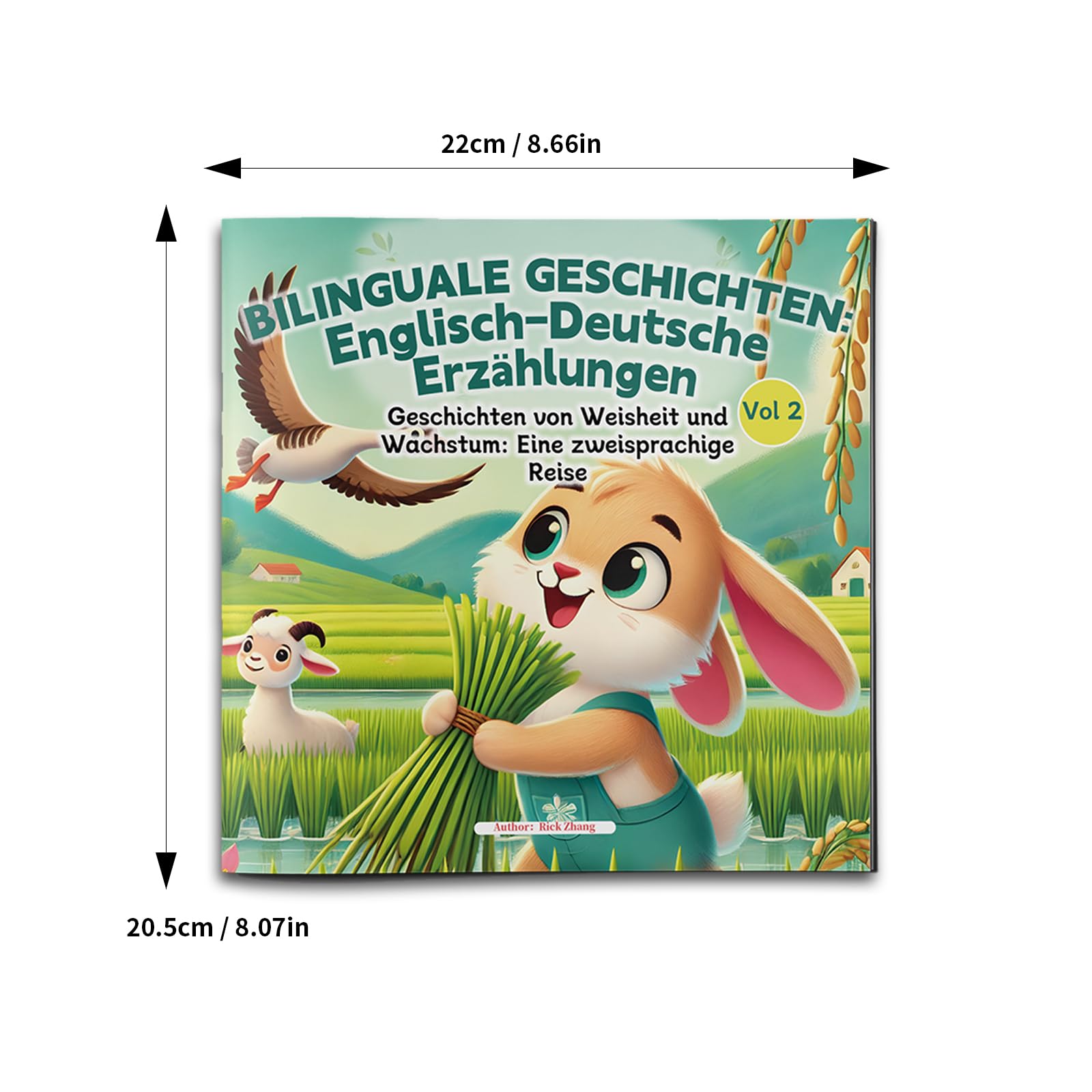 Bilingual English-German Storybook for Kids – Fun and Educational Stories to Boost Language Skills and Reading Comprehension Non-fiction