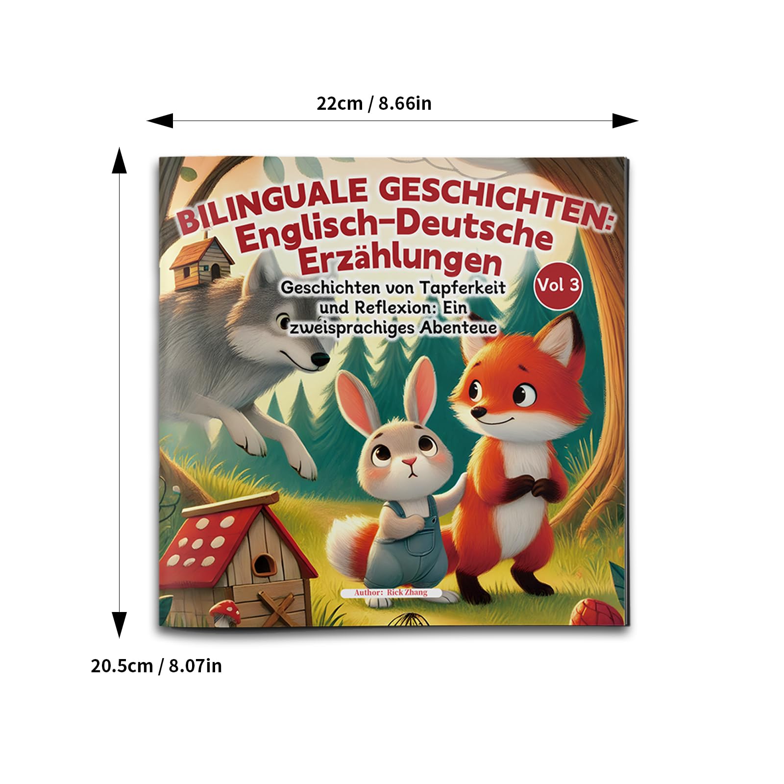 Bilingual English-German Storybook for Kids – Fun and Educational Stories to Boost Language Skills and Reading Comprehension Non-fiction