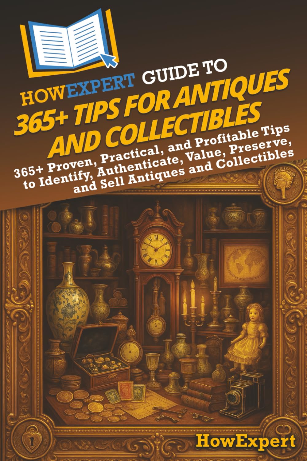 HowExpert Guide to 365+ Tips for Antiques and Collectibles Hobbies & Crafts