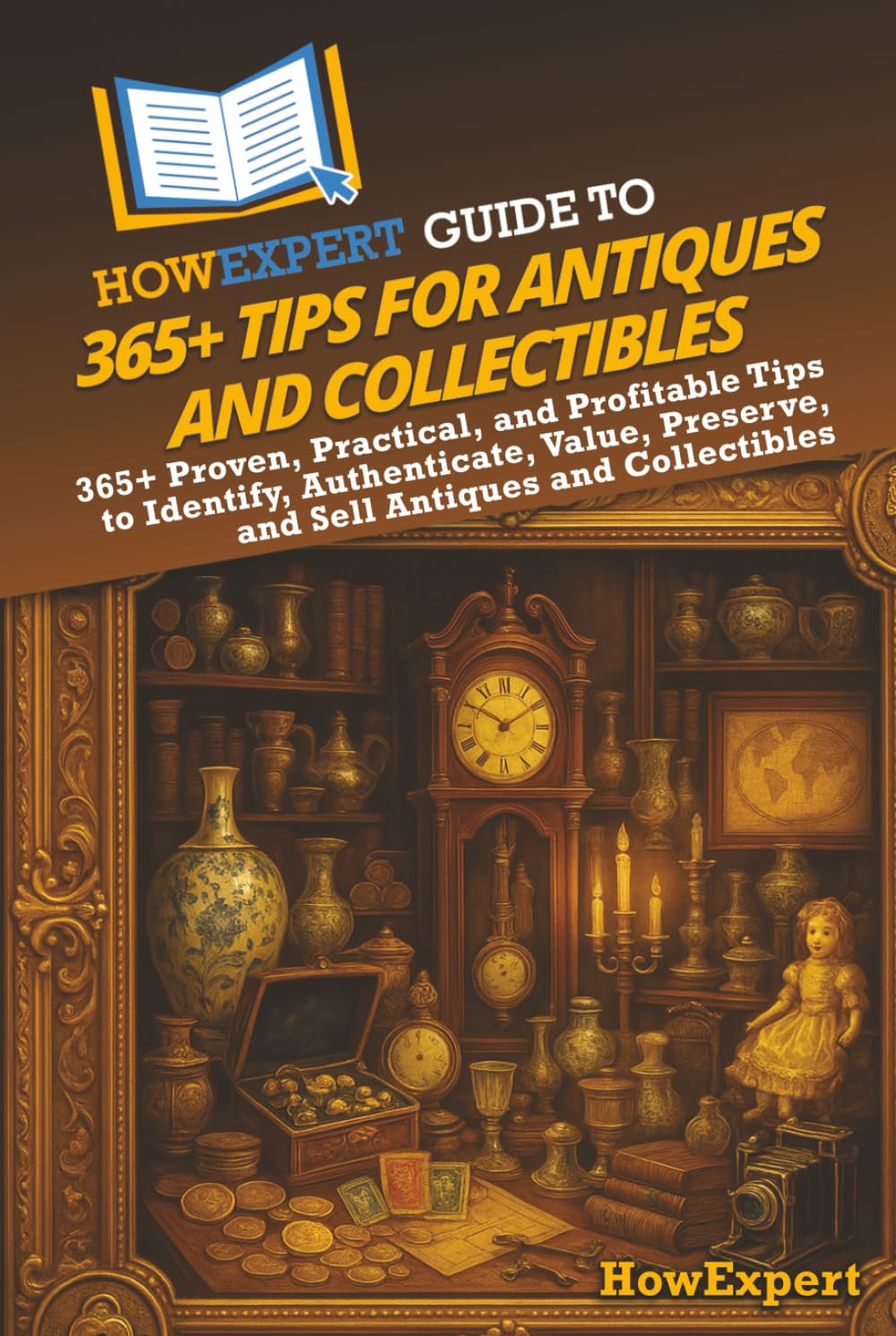 HowExpert Guide to 365+ Tips for Antiques and Collectibles Hobbies & Crafts