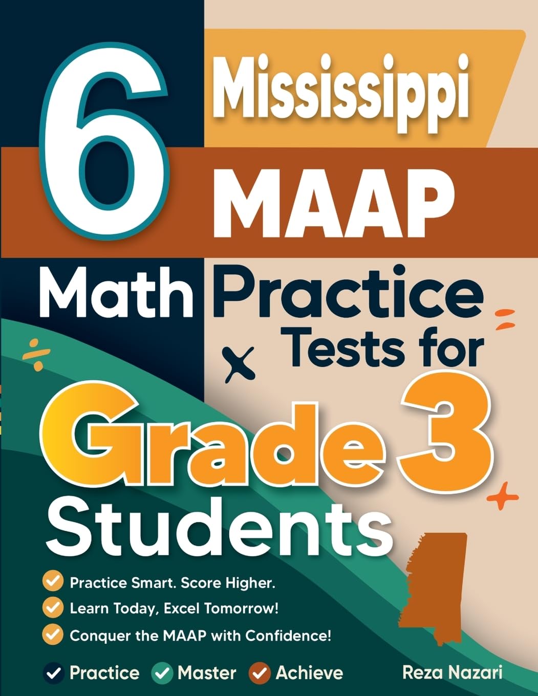 6 Mississippi MAAP Math Practice Tests for Grade 3 Students Education & Training