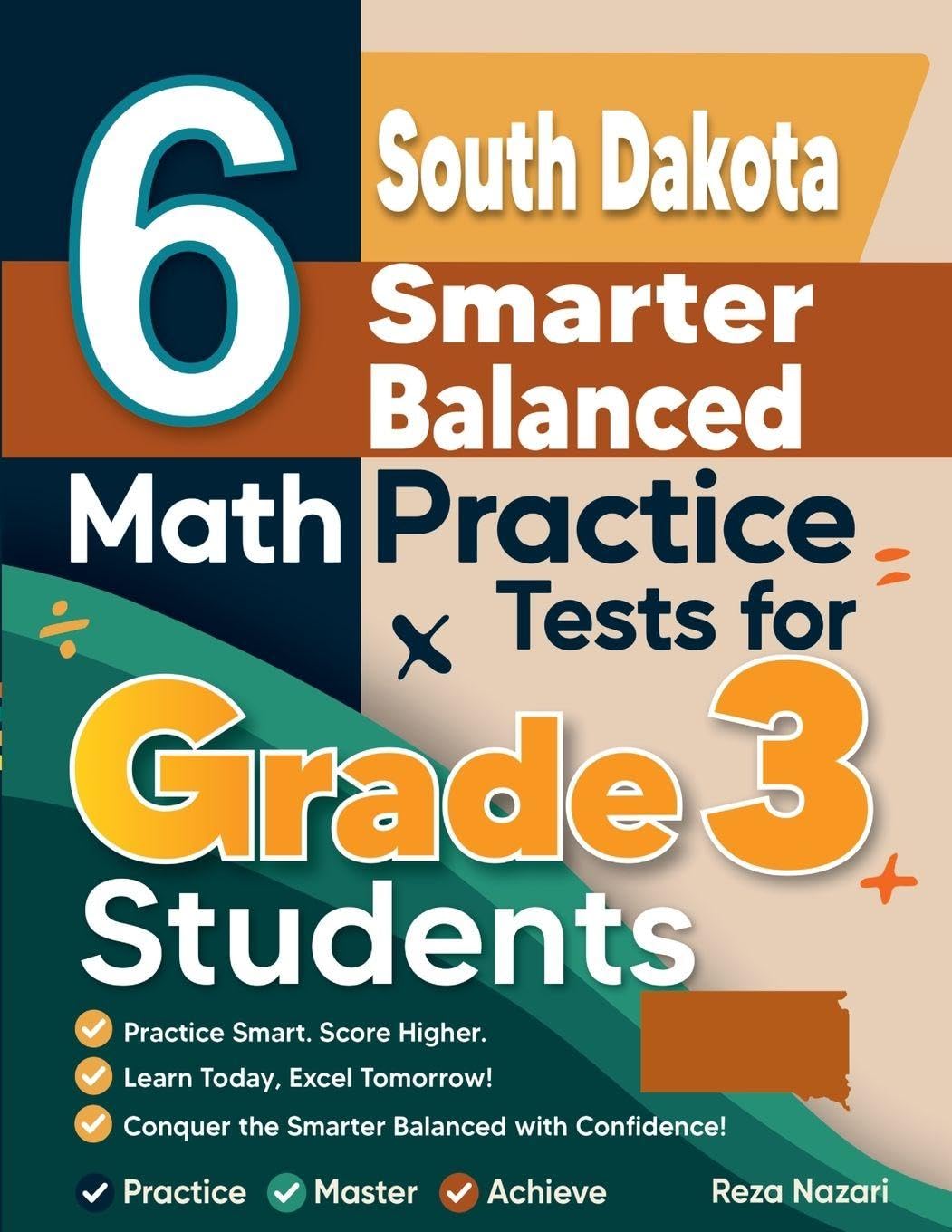 6 South Dakota Smarter Balanced Math Practice Tests for Grade 3 Students Education & Training