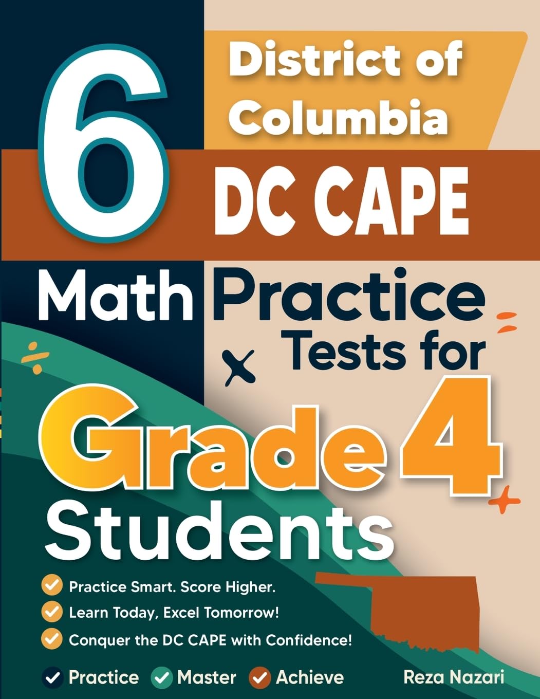 6 District of Columbia DC CAPE Grade 4 Math Practice Tests Education & Training