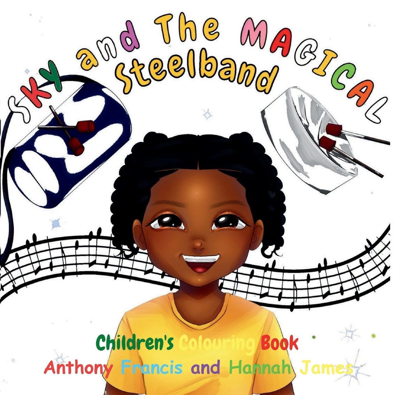 Sky and the Magical Childrens Coloring Book Non-fiction