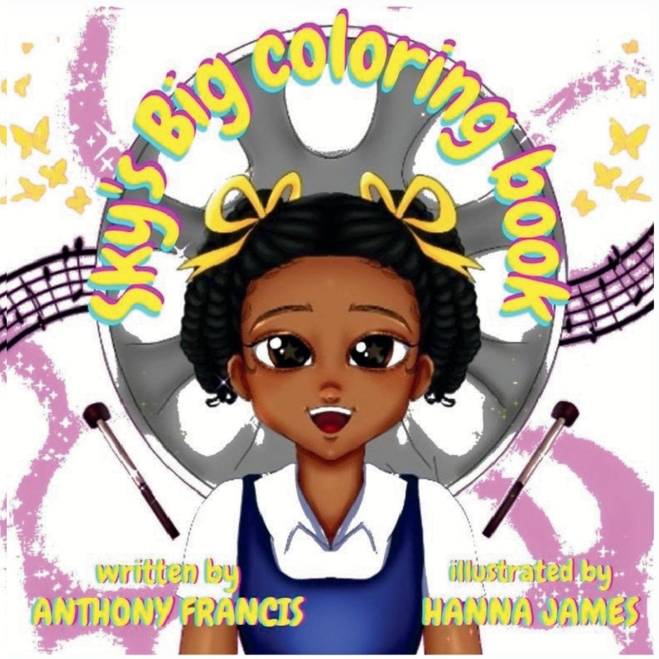 Sky's Big Steelband Surprise Coloring Book Non-fiction