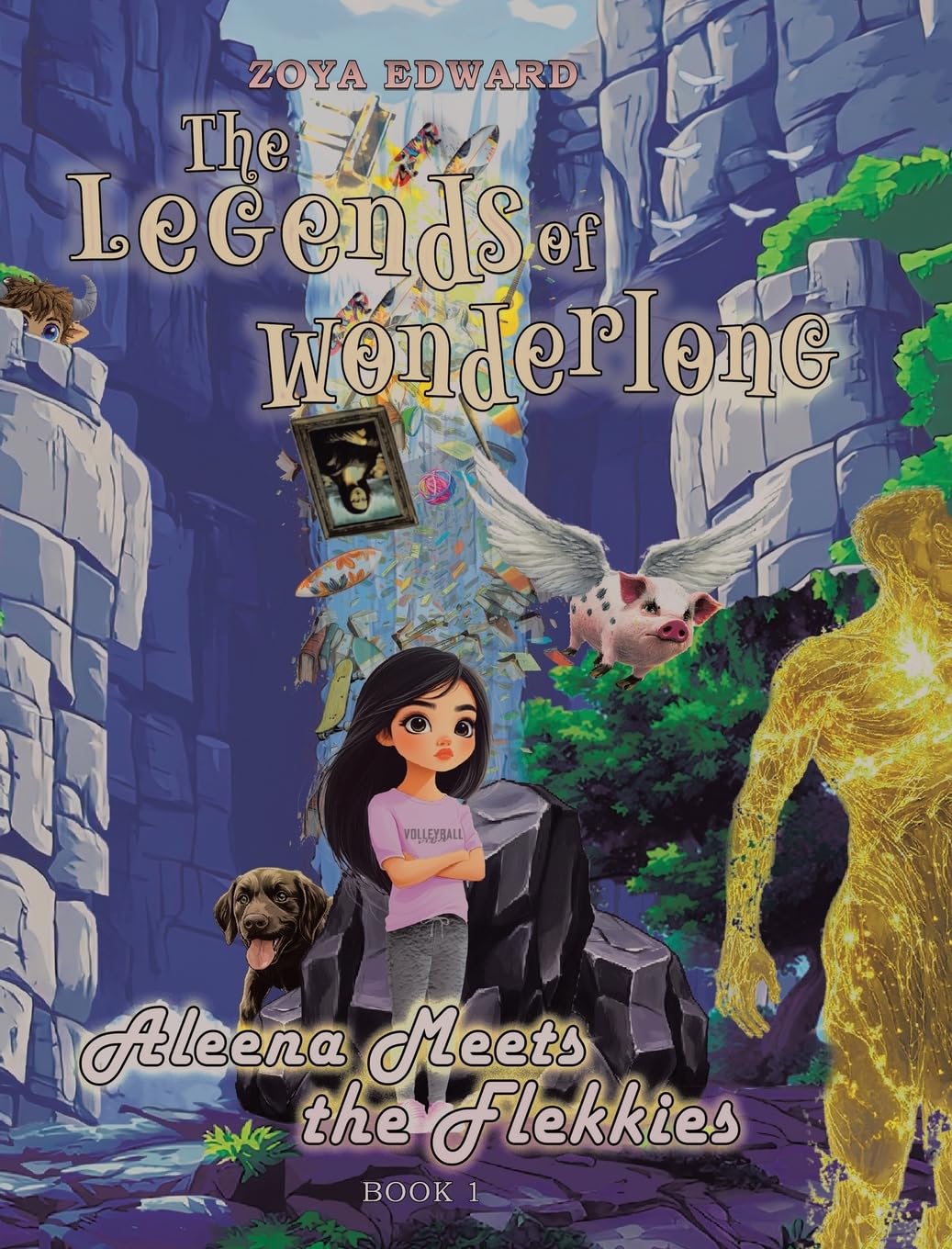 The Legends of Wonderlong Aleena Meets the Flekkies Non-fiction