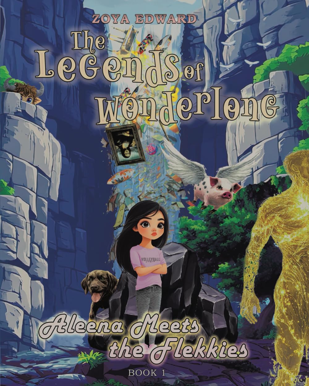 The Legends of Wonderlong Aleena Meets the Flekkies Non-fiction