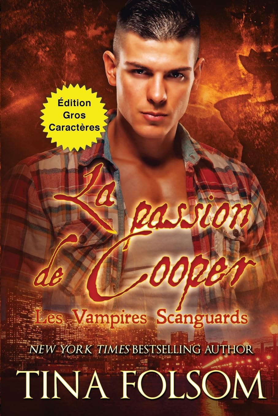 La passion de Cooper (Les Vampires Scanguards - Tome 17) Édition Gros Caractères Contemporary literature