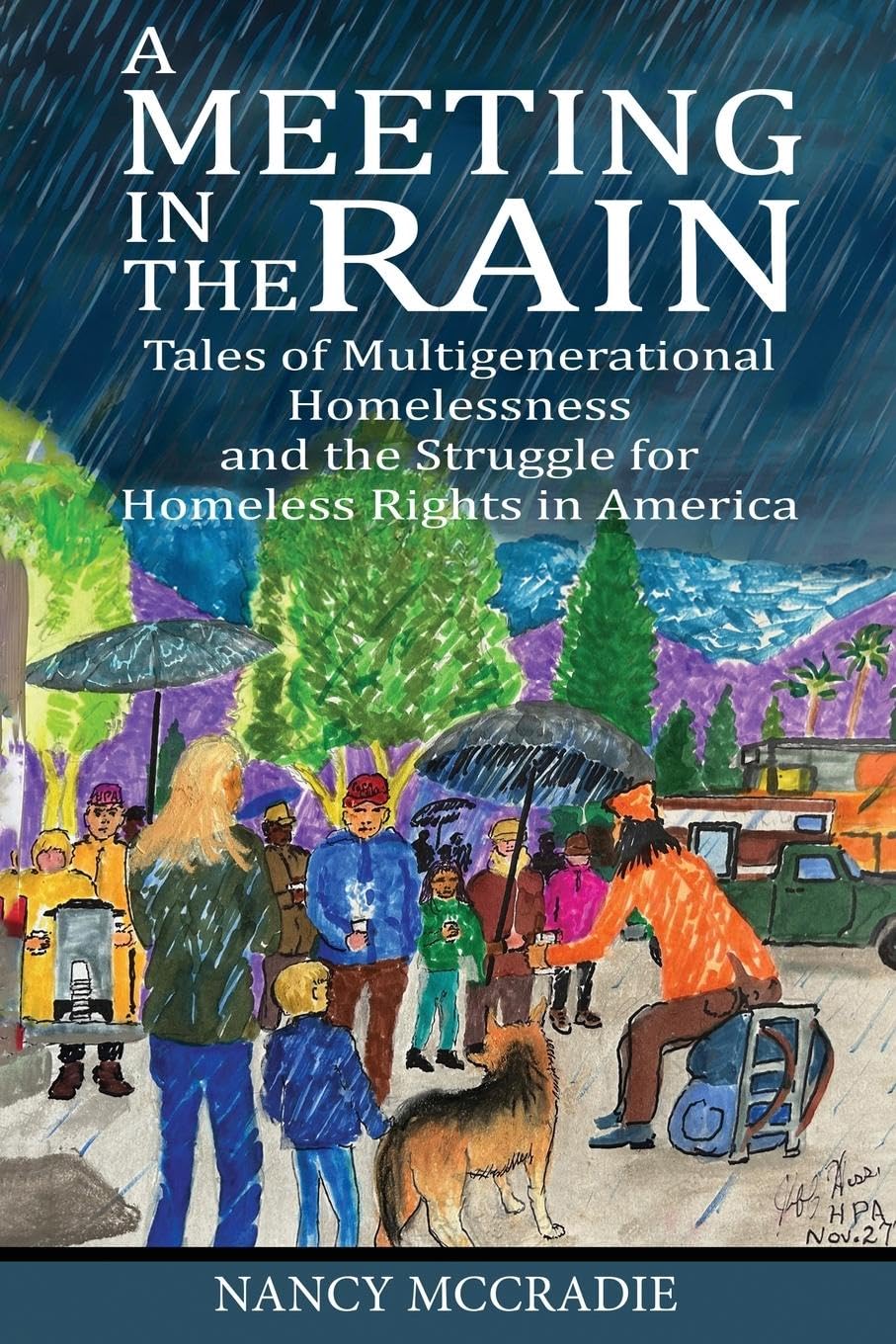 A MEETING IN THE RAIN Art & Literature