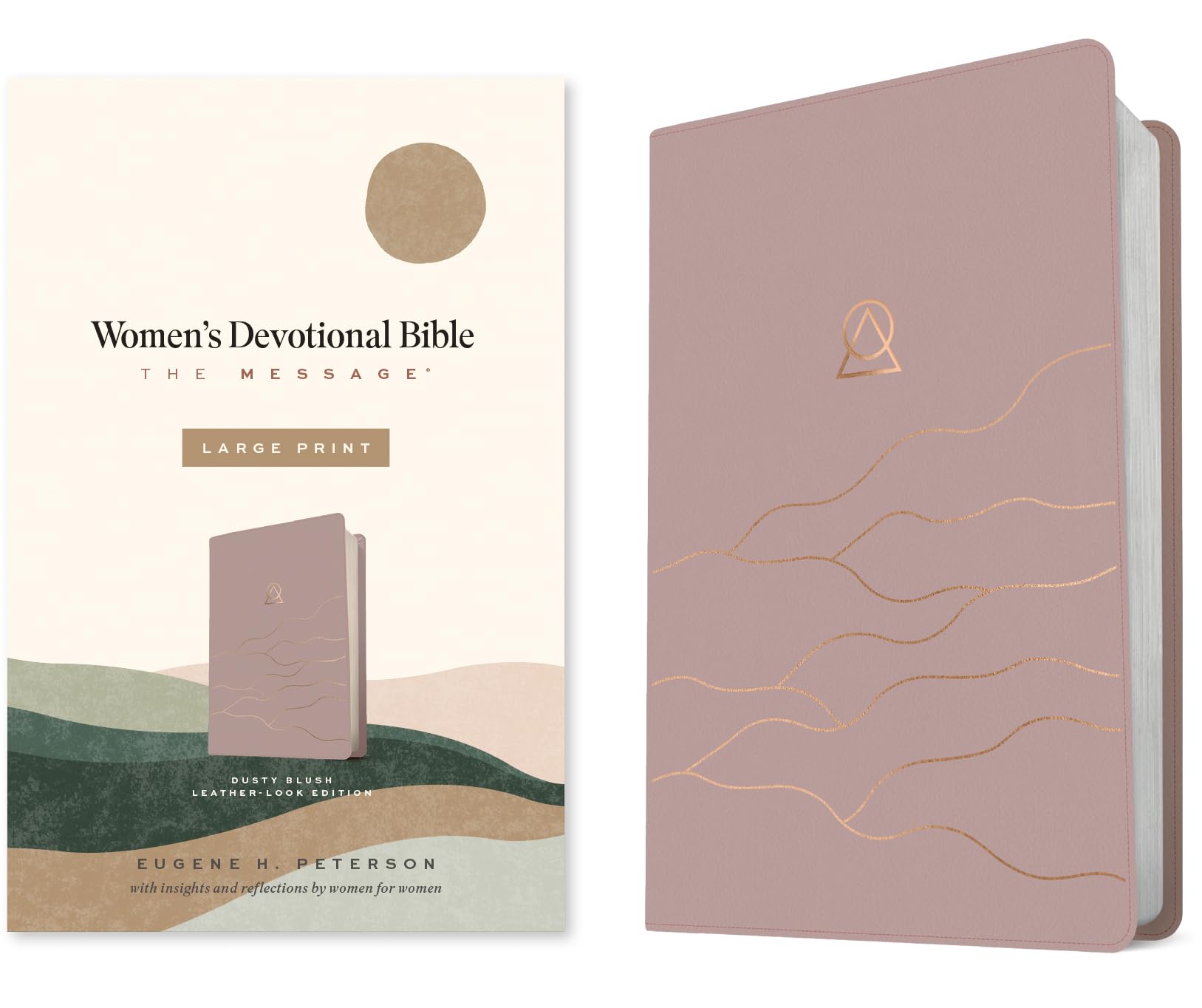 The Message Women's Devotional Bible: Leather-look, Dusty Blush Religion & Esotericism