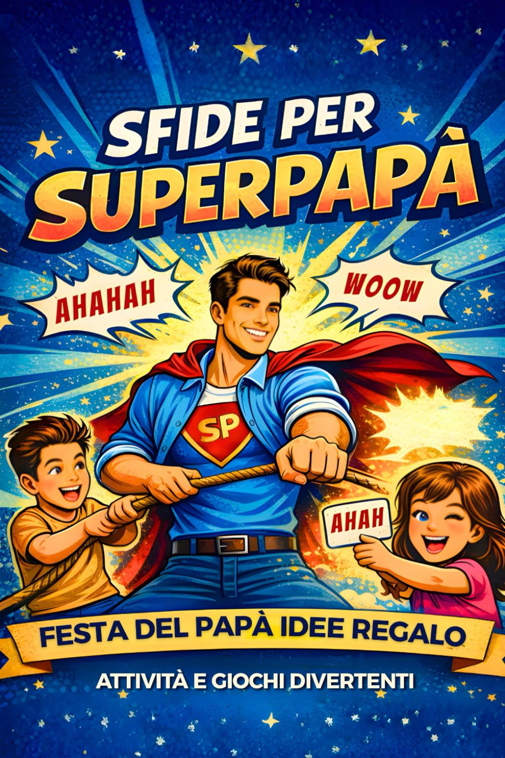 Sfide per superpapà: festa del papa idee regalo con tante attività e giochi divertenti da fare in famiglia book