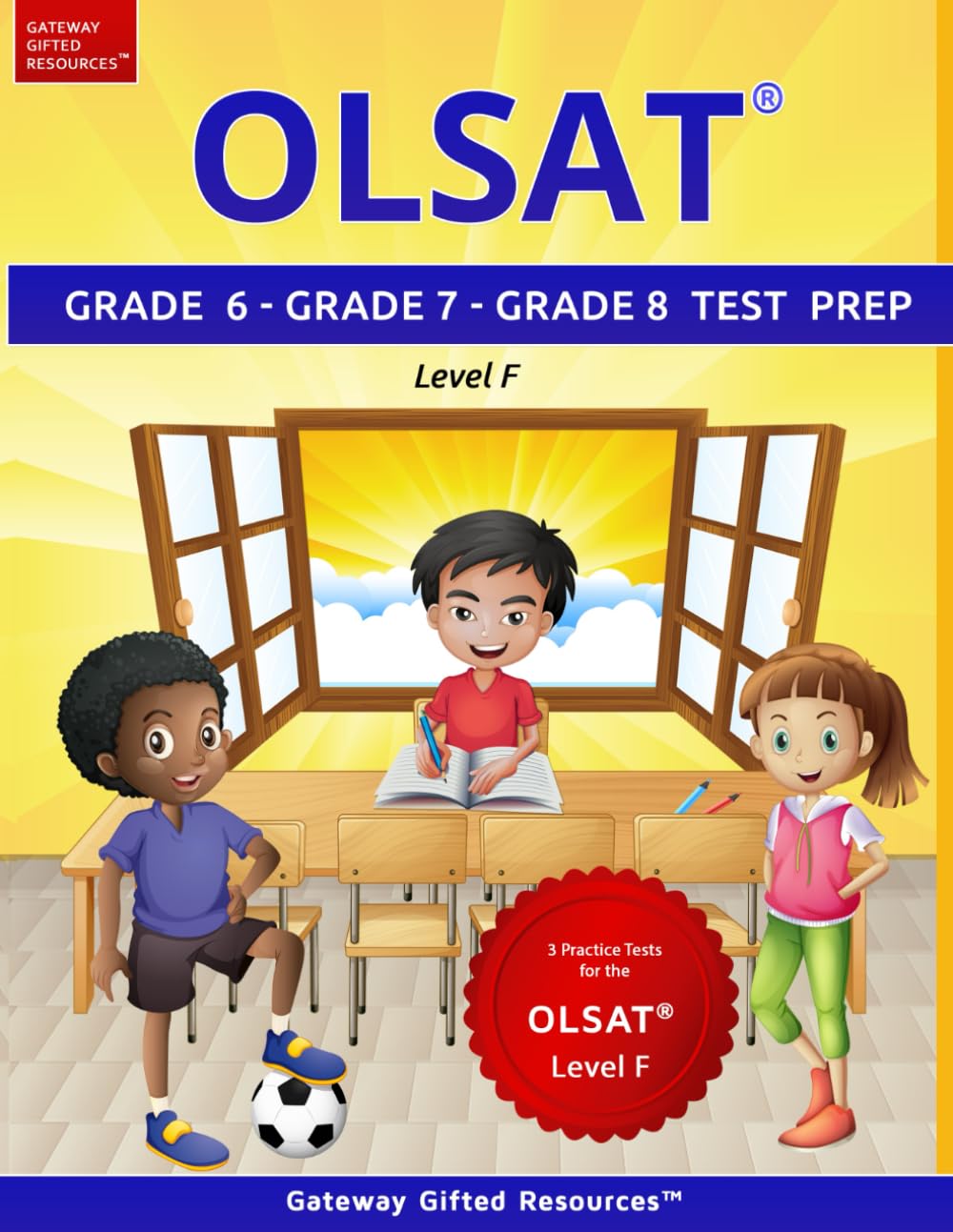 OLSAT Grade 6, Grade 7, Grade 8 Test Prep Level F Education & Training