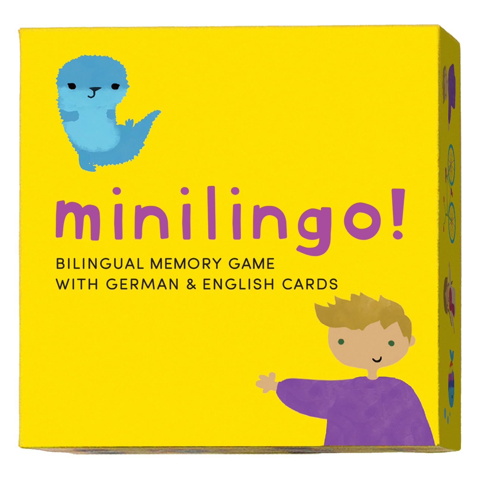 Minilingo Flashcards: Bilingual Memory Game With German & English Cards Non-fiction