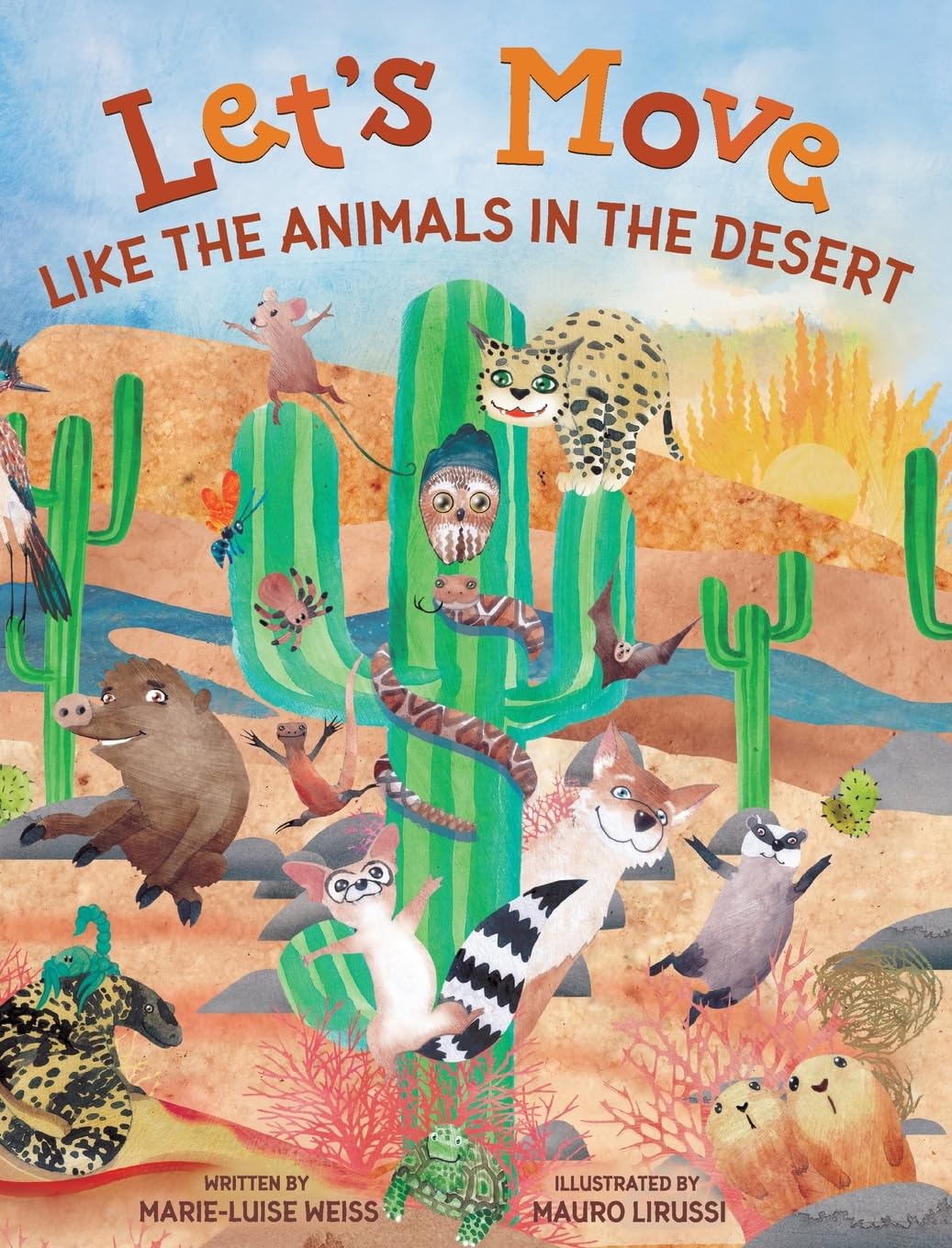 Let's Move Like The Animals In The Desert Non-fiction