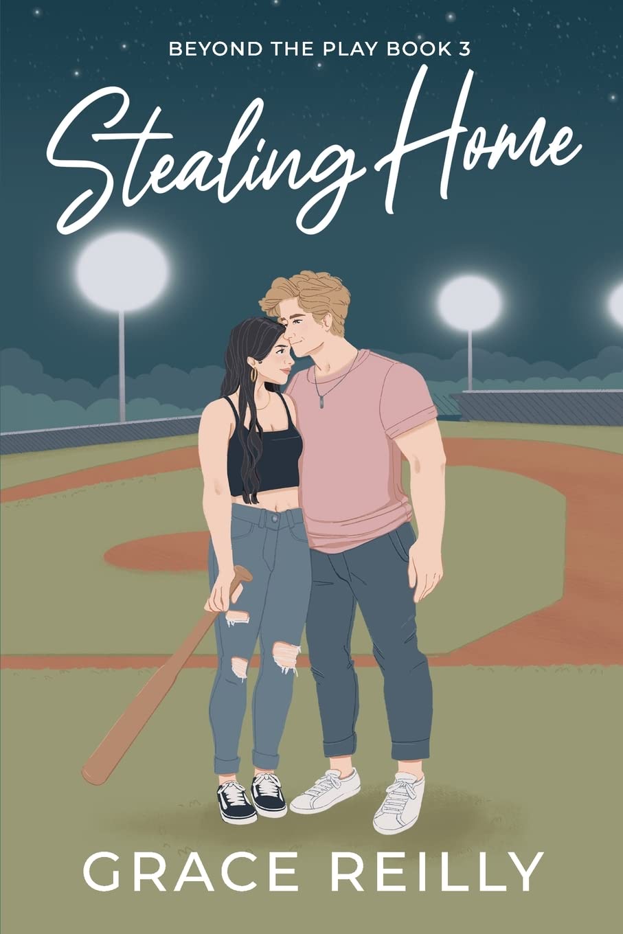 Stealing Home: A Reverse Grumpy-Sunshine College Sports Romance (Beyond the Play, Band 3) Contemporary literature