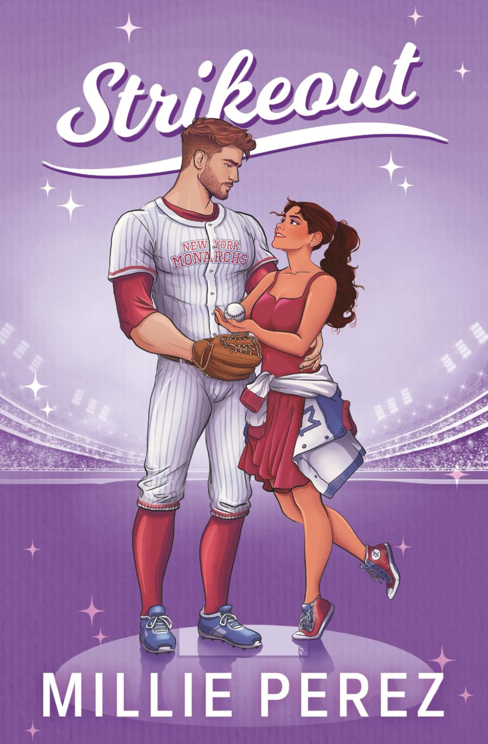 STRIKEOUT: A SINGLE DAD BASEBALL ROMANCE (NEW YORK MONARCHS BOOK 1) book