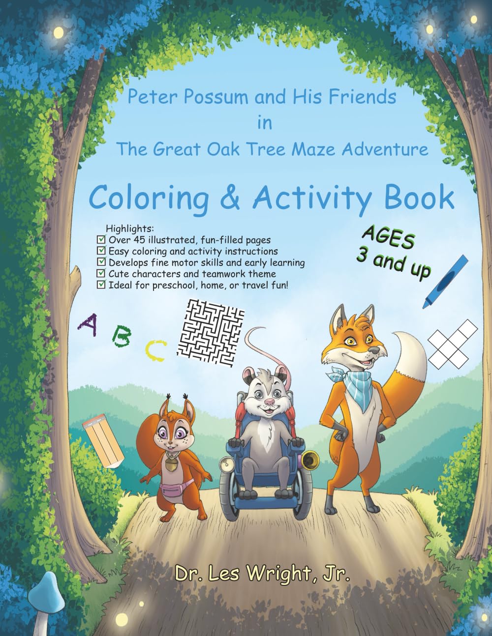 Peter Possum and His Friends in The Great Oak Tree Maze Adventure Novels & Short Stories