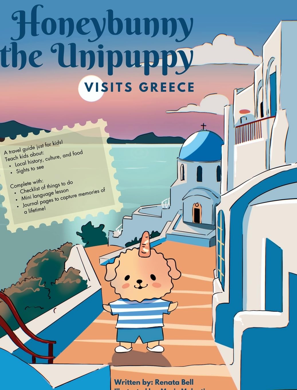 Honeybunny the Unipuppy Visits Greece Non-fiction