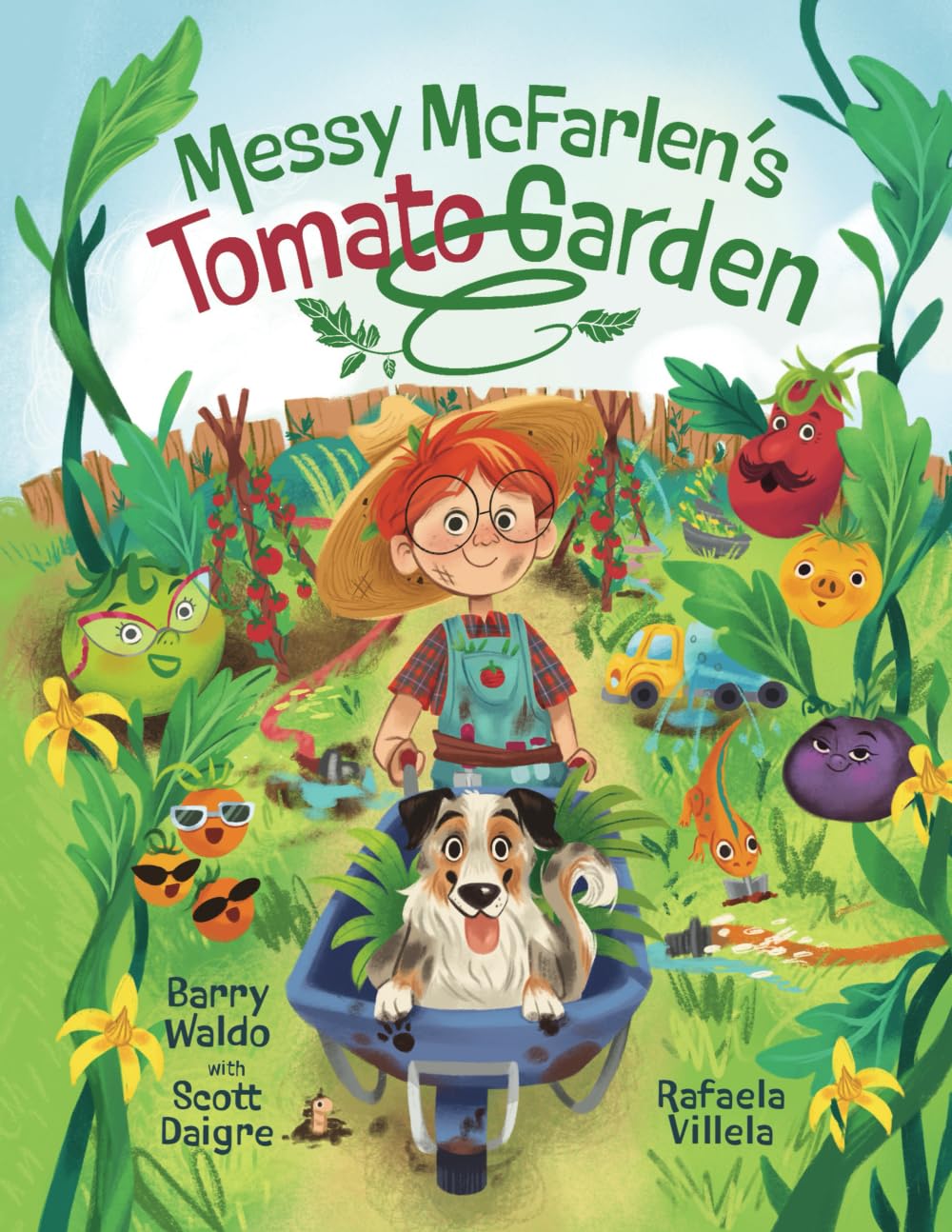 Messy McFarlen's Tomato Garden Non-fiction