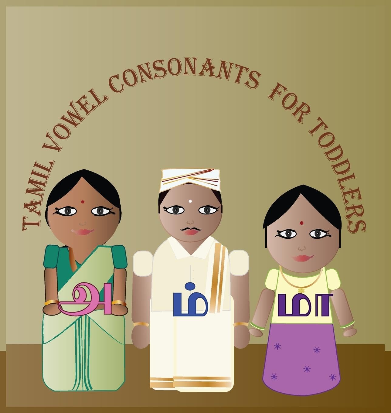 Tamil Vowel Consonants For Toddlers Children's books