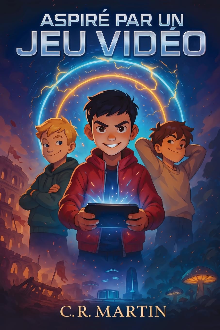 Aspiré par un jeu vidéo: Roman jeunesse dès 9 ans | Aventure & science-fiction book