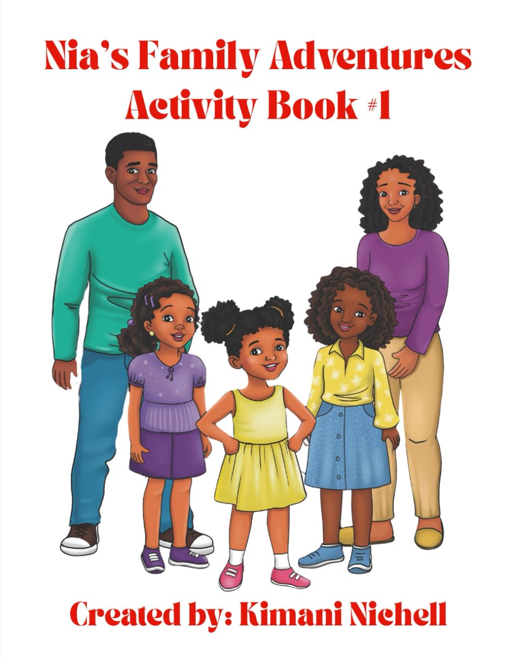Nia's Family Adventures - Activity Book #1 Non-fiction