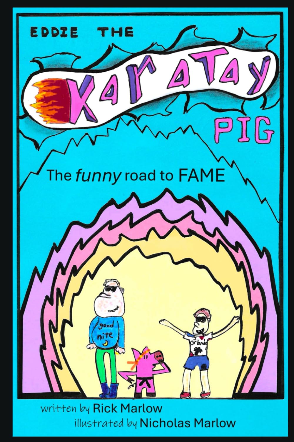 Eddie the Karatay pig Parents & Children