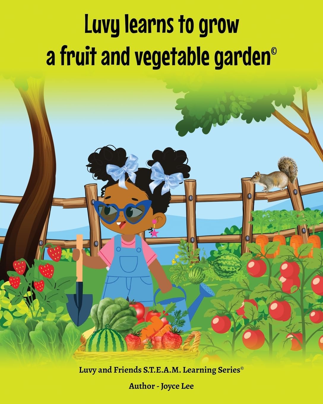 Luvy learns to grow a fruit and vegetable garden Novels & Short Stories
