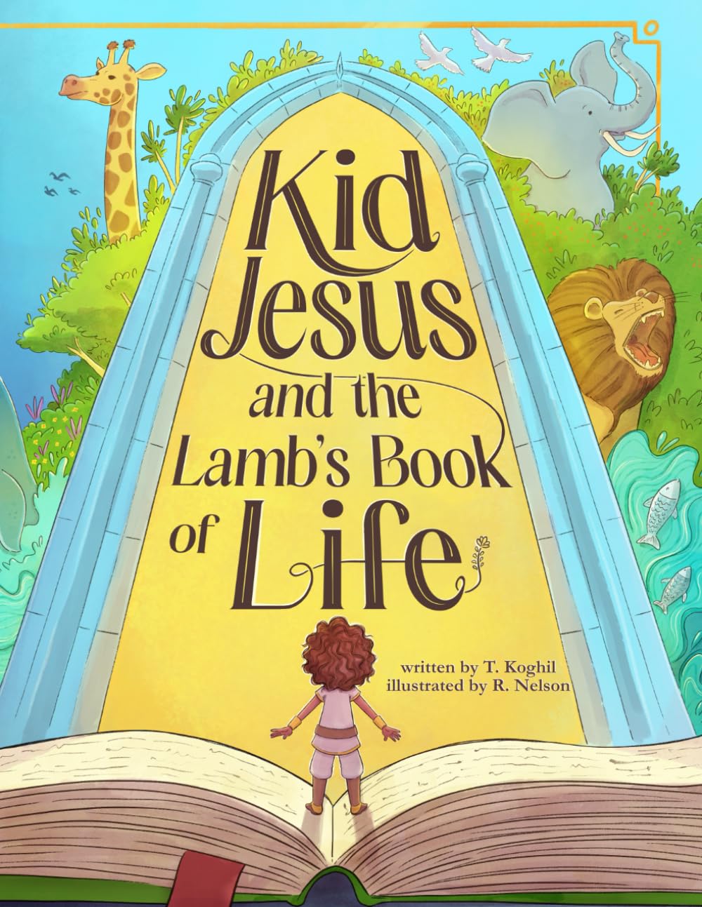 Kid Jesus and the Lamb's Book of Life Religion & Esotericism