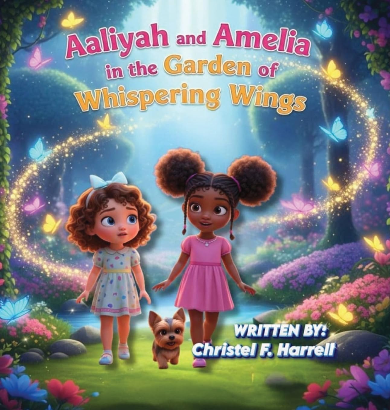 Aaliyah and Amelia in the Garden of Whispering Wings Non-fiction