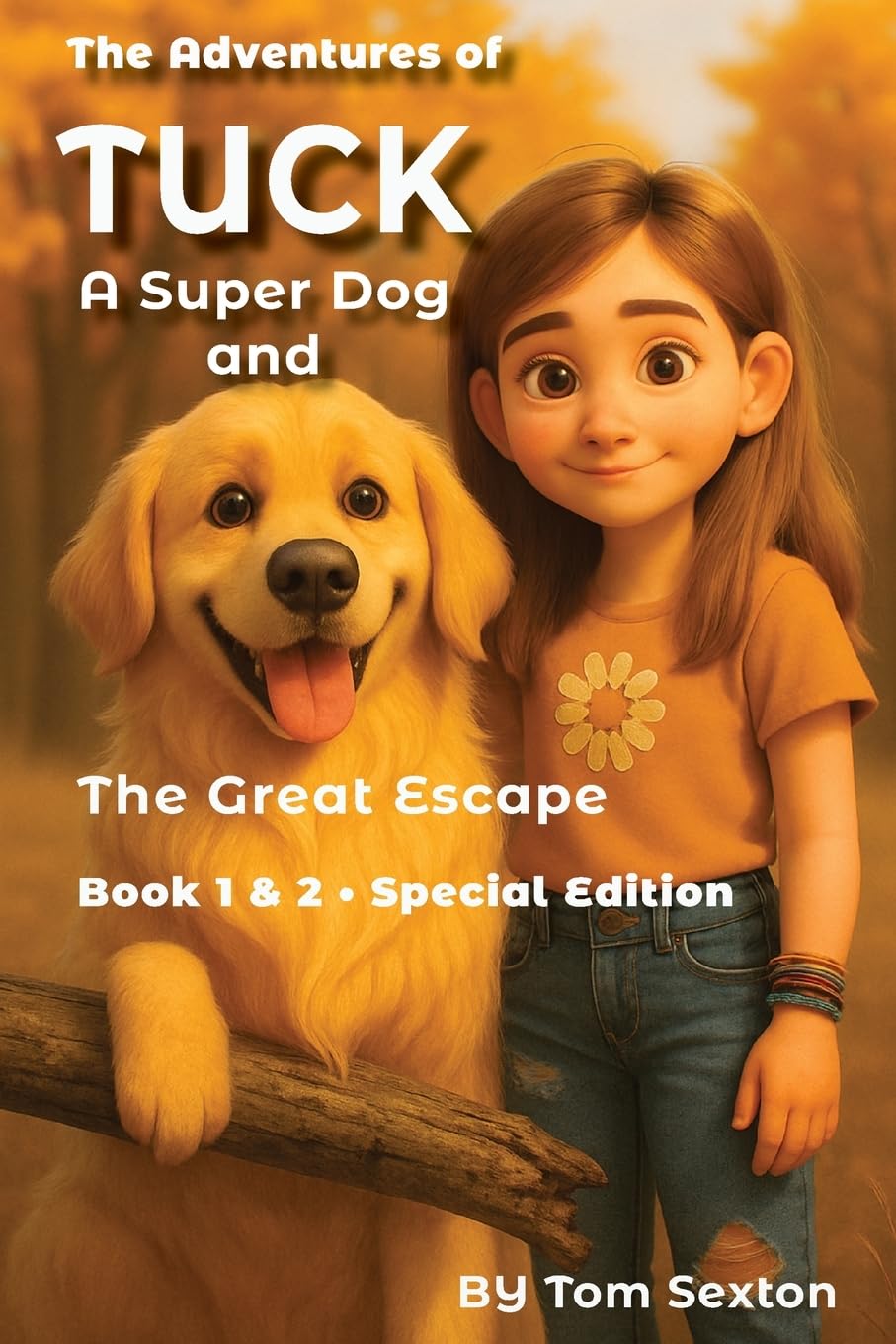 The Adventures of Tuck a Super Dog & The Great Escape Book 1 & 2 Special Edition Children's books
