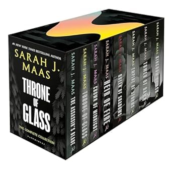 Throne of Glass Paperback 1-8 Books Box Set Books