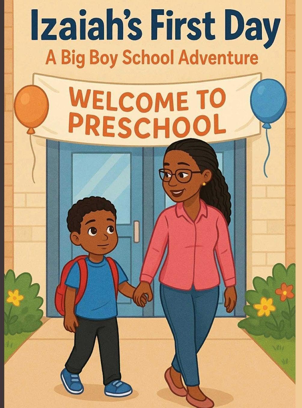 Izaiah's First Day of Preschool Children's books