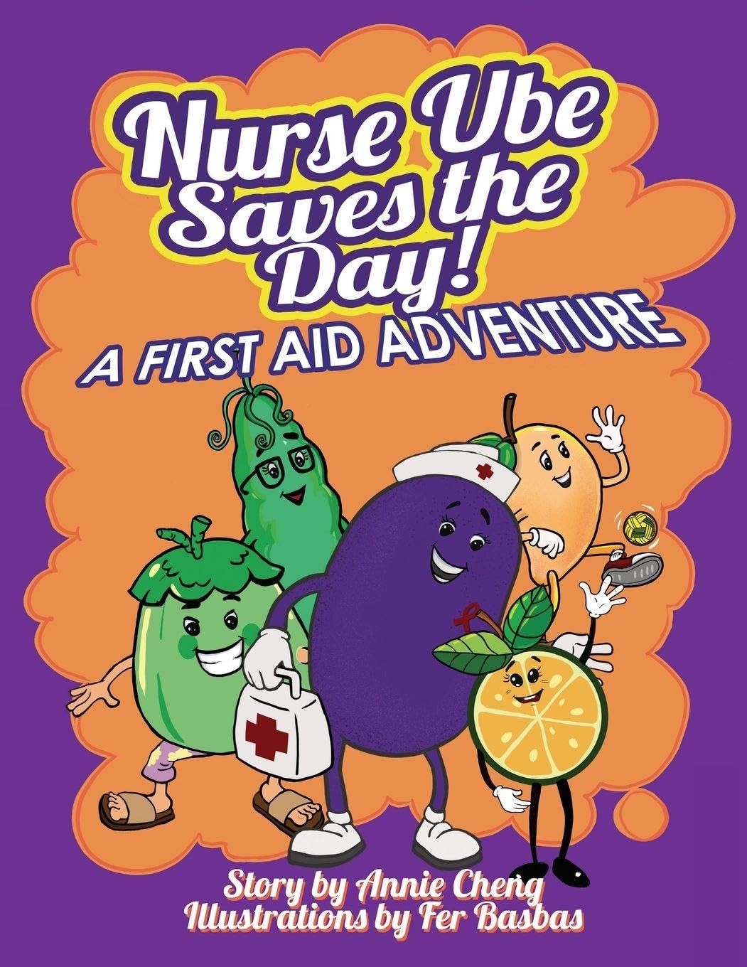 Nurse Ube Saves the Day! A First Aid Adventure Novels & Short Stories