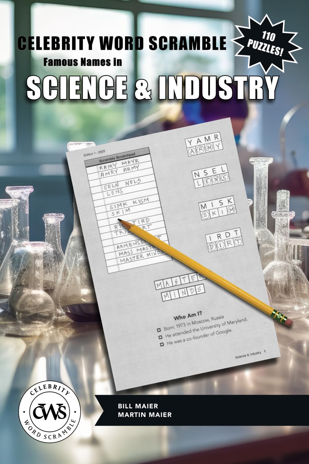 Celebrity Word Scramble Famous Names in Science & Industry Leisure & Fun