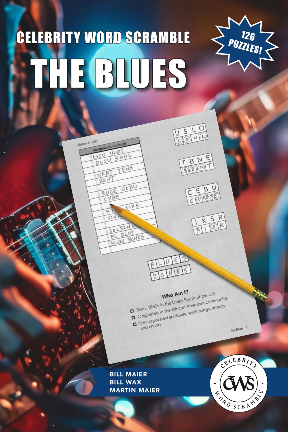 Celebrity Word Scramble The Blues Arts & Music