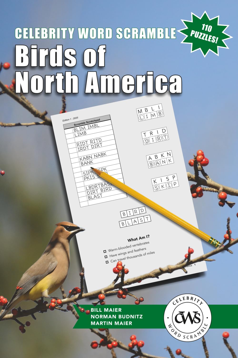 Celebrity Word Scramble Birds of North America Leisure & Fun