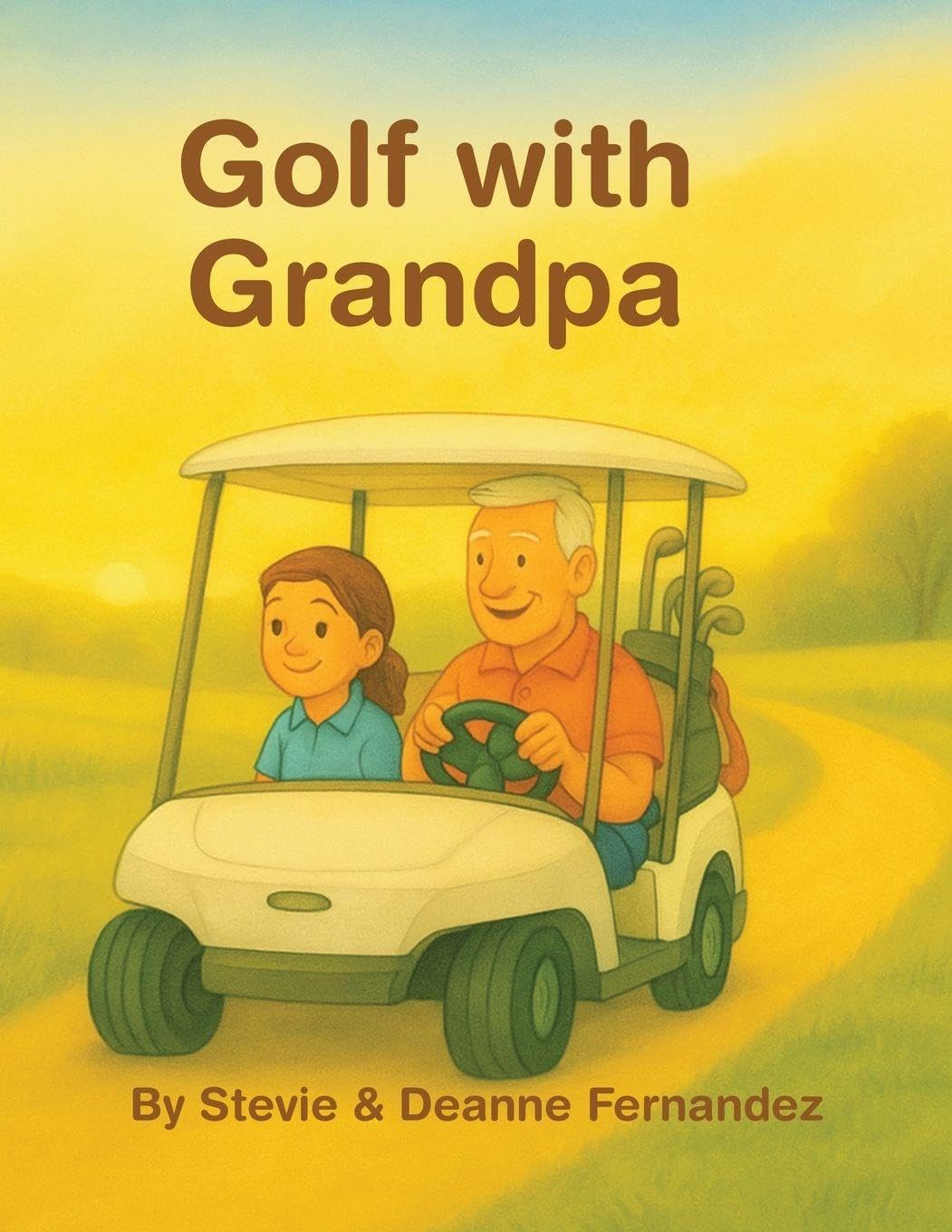 Golf with Grandpa & Granddaughter Children's books