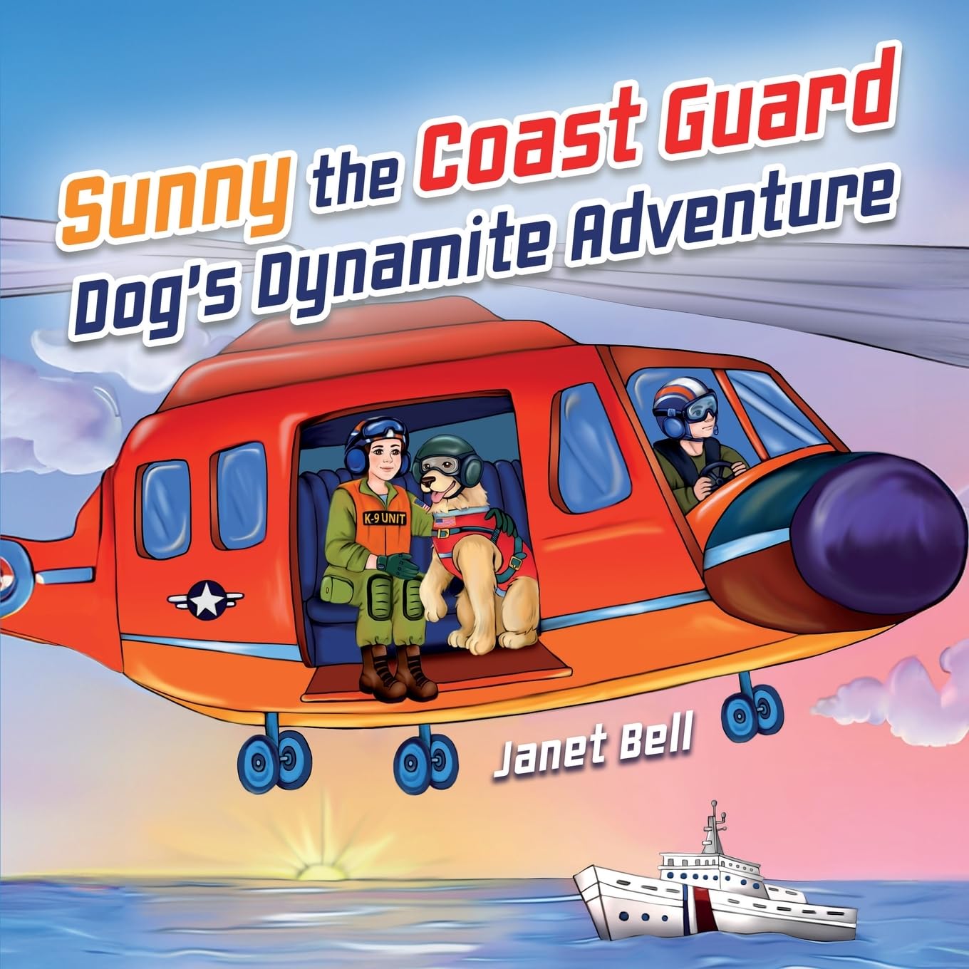 Sunny the Coast Guard Dog's Dynamite Adventure Novels & Short Stories