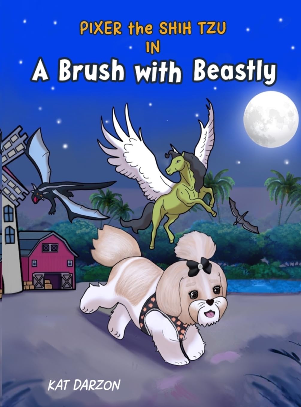 Pixer the Shih Tzu in A Brush with Beastly Novels & Short Stories