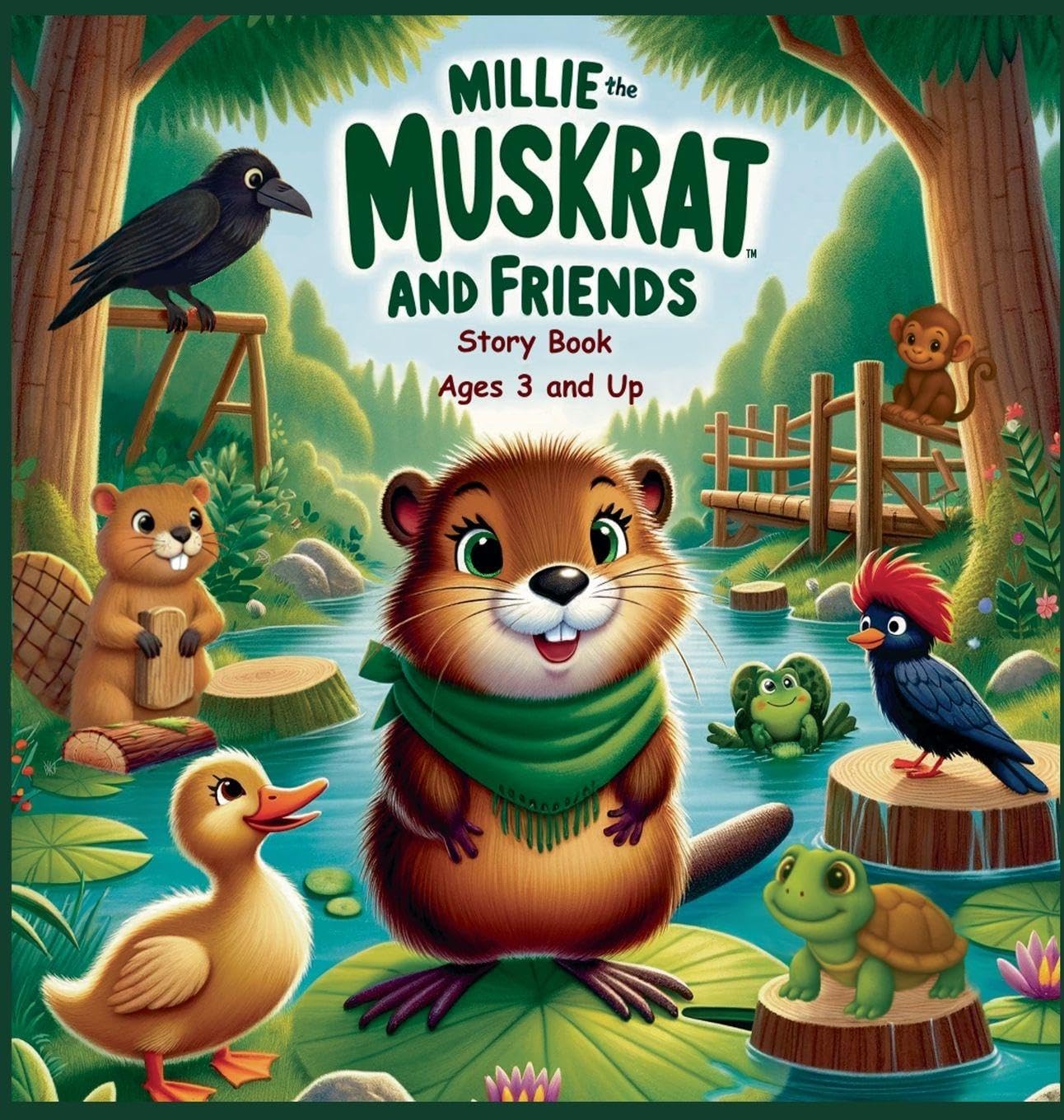 Millie the Muskrat and Friends Story Book Novels & Short Stories