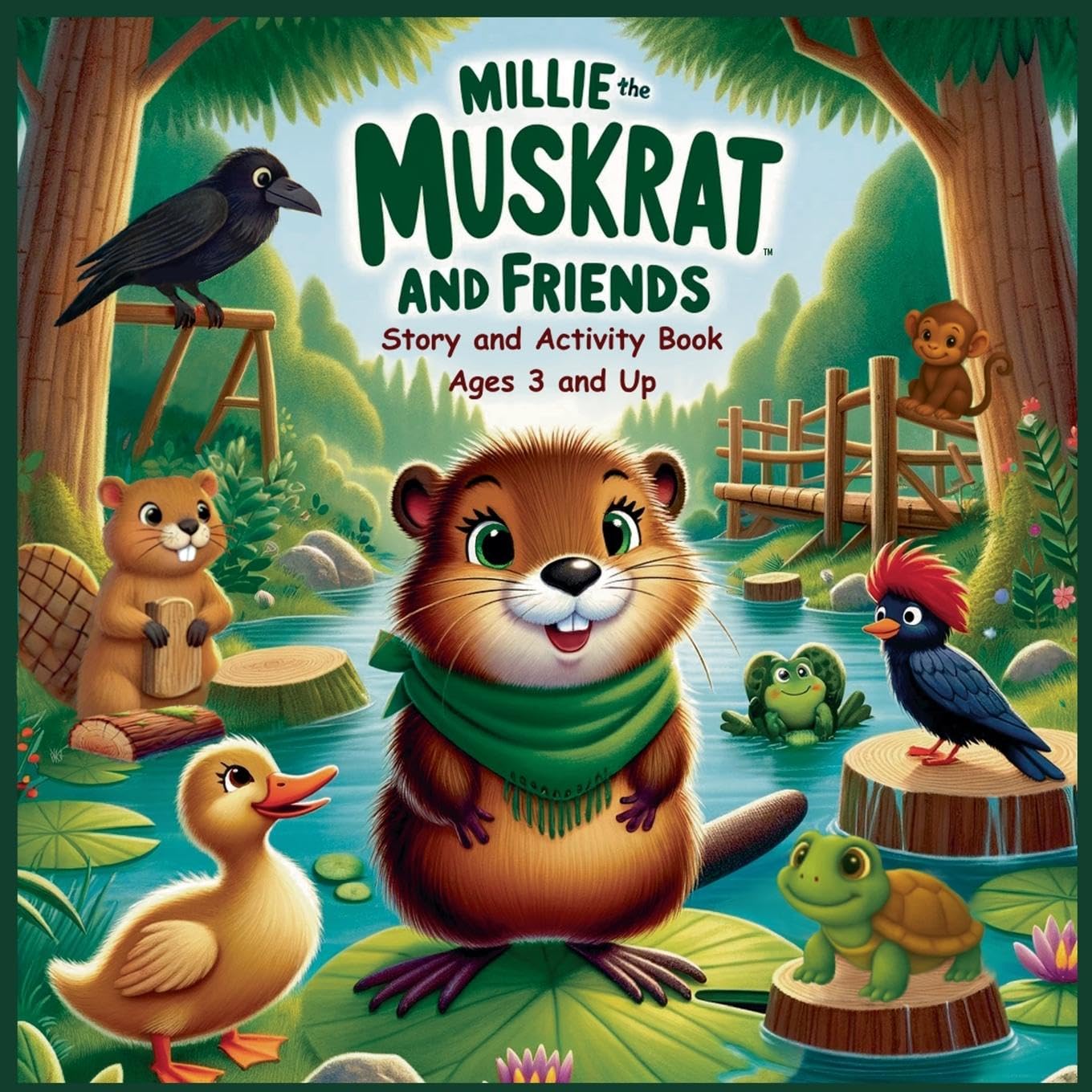 Millie the Muskrat and Friends Story and Activity Book Non-fiction