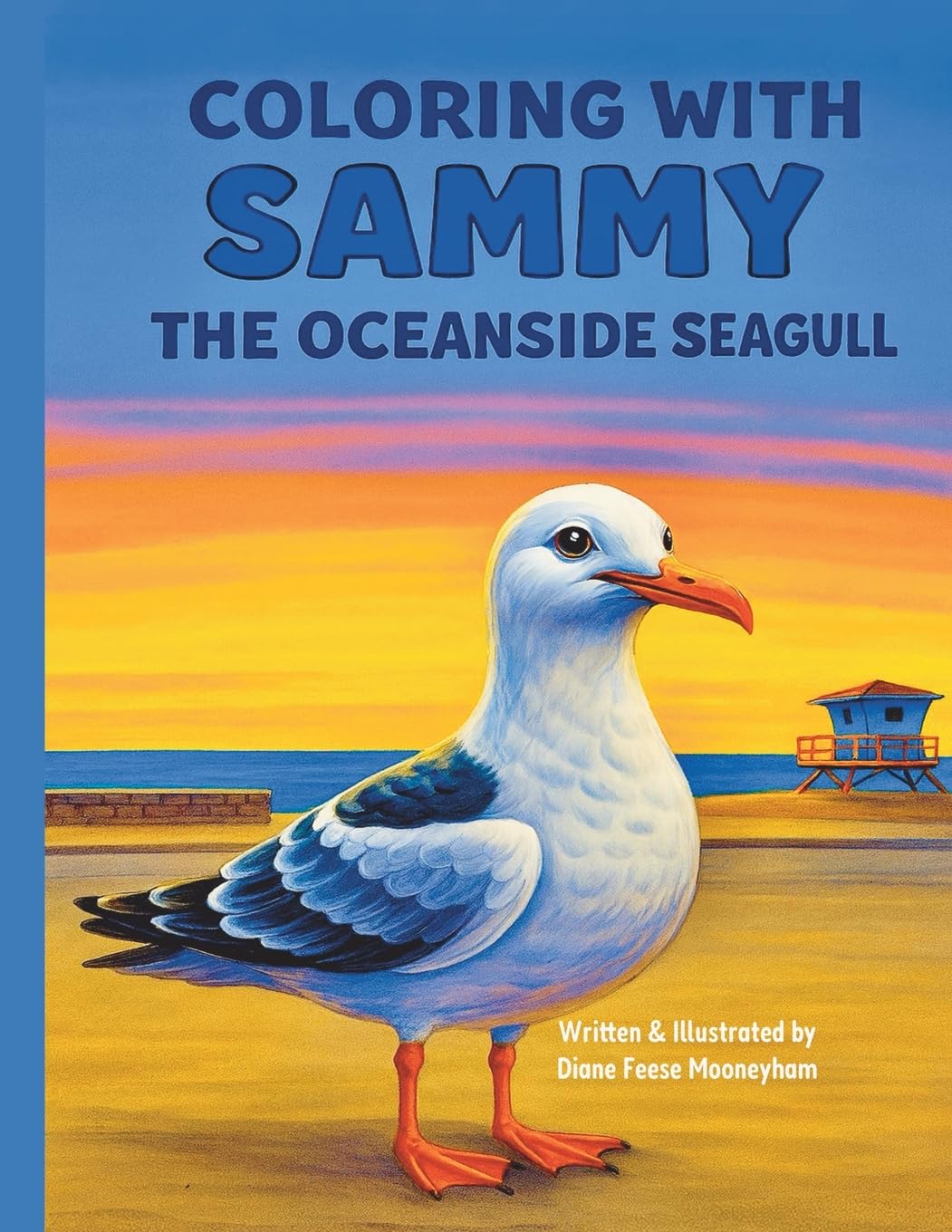 Coloring with Sammy the Oceanside Seagull Tiptoi & Games