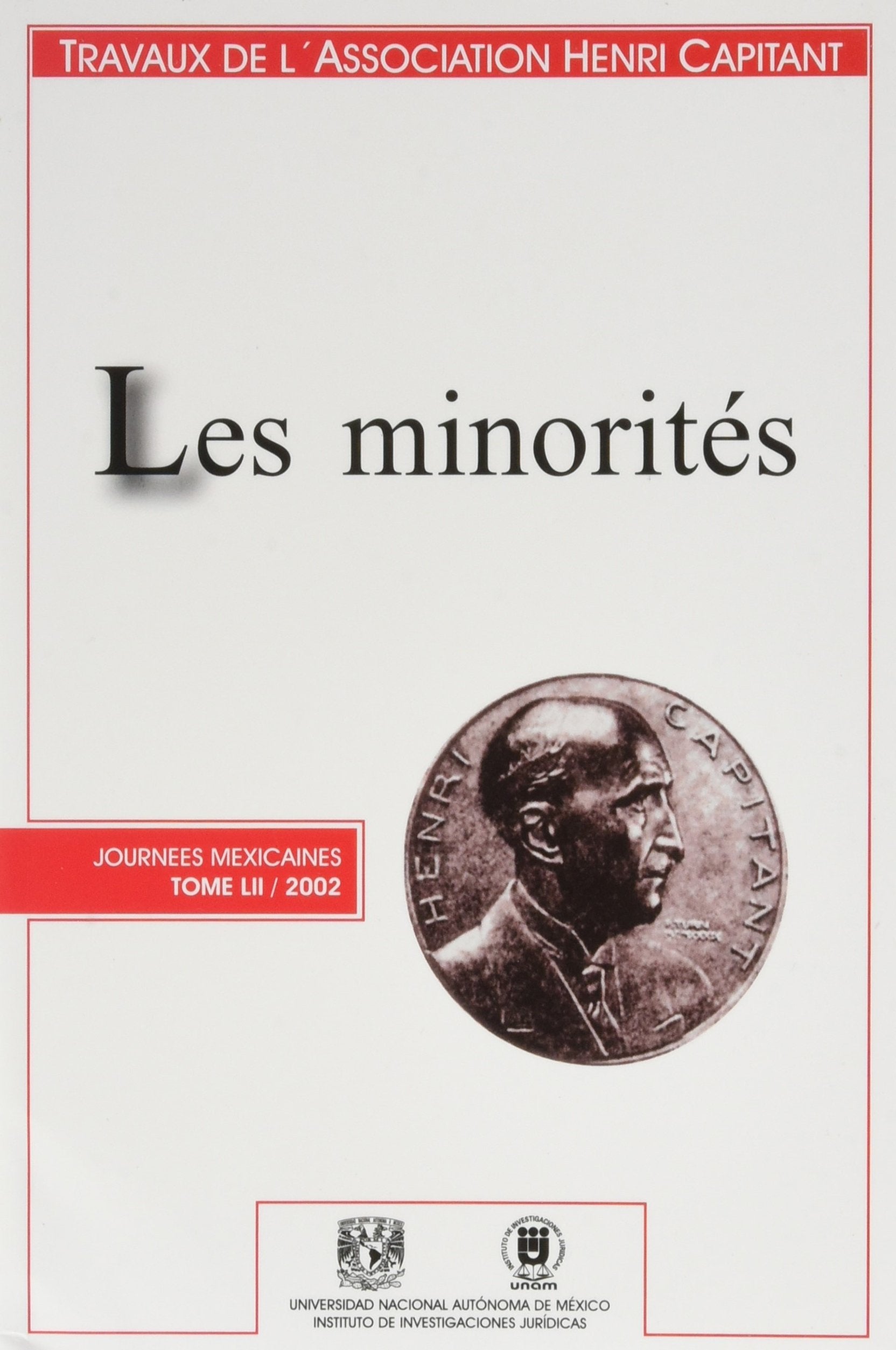LES MINORITÉS: JOURNÉES MÉXICAINES 2002 book