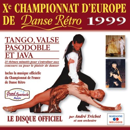 Xème Championnat d'europe de Danse rétro 1999 cd